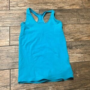 Ivivva Turquoise Tank Top (Kids Lululemon Brand) no longer sold